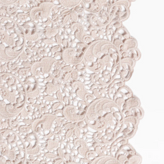 Allora Bed Scarf from Bella Notte Linens in the color Pearl.