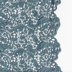 Allora Bolster from Bella Notte Linens in the color Cenote.