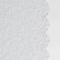 Allora Bolster from Bella Notte Linens in the color Winter White.