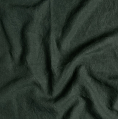 Austin Bed Skirt from Bella Notte Linens in the color Juniper.