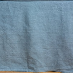 Austin Bed Skirt from Bella Notte Linens in the color Tahoe Blue.