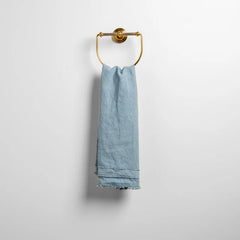 Austin Guest Towel from Bella Notte Linens in the color Tahoe Blue.