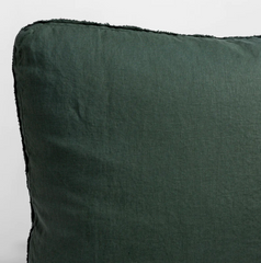 Austin Sham from Bella Notte Linens in the color Juniper.