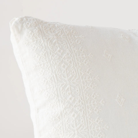 Ines Lumbar Pillow - Winter White
