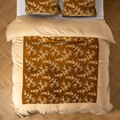 Lynette Duvet from Bella Notte Linens in the color Honeycomb.