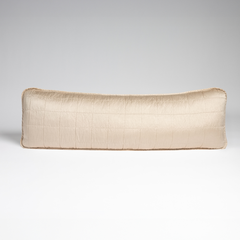 Sel Body Pillow from Bella Notte Linens in the color Pearl.