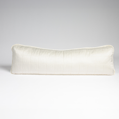 Sel Body Pillow from Bella Notte Linens in the color Winter White.