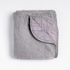Sel Blanket from Bella Notte Linens in the color French Lavender.