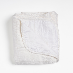 Sel Blanket from Bella Notte Linens in the color White.