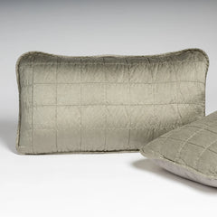 Sel Sham from Bella Notte Linens in the color Fog.