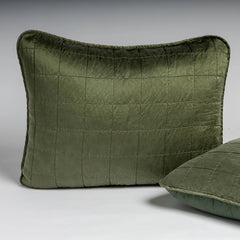 Sel Sham from Bella Notte Linens in the color Juniper.