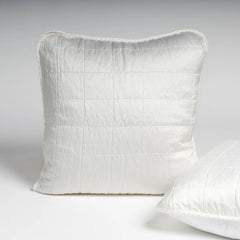 Sel Sham from Bella Notte Linens in the color White.
