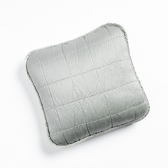 Sel Throw Pillow from Bella Notte Linens in the color Cloud.
