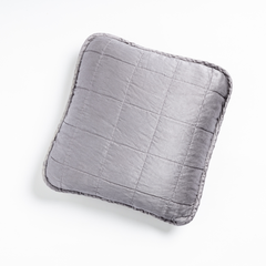 Sel Throw Pillow from Bella Notte Linens in the color French Lavender.