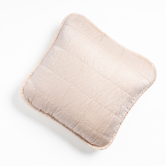 Sel Throw Pillow from Bella Notte Linens in the color Pearl.