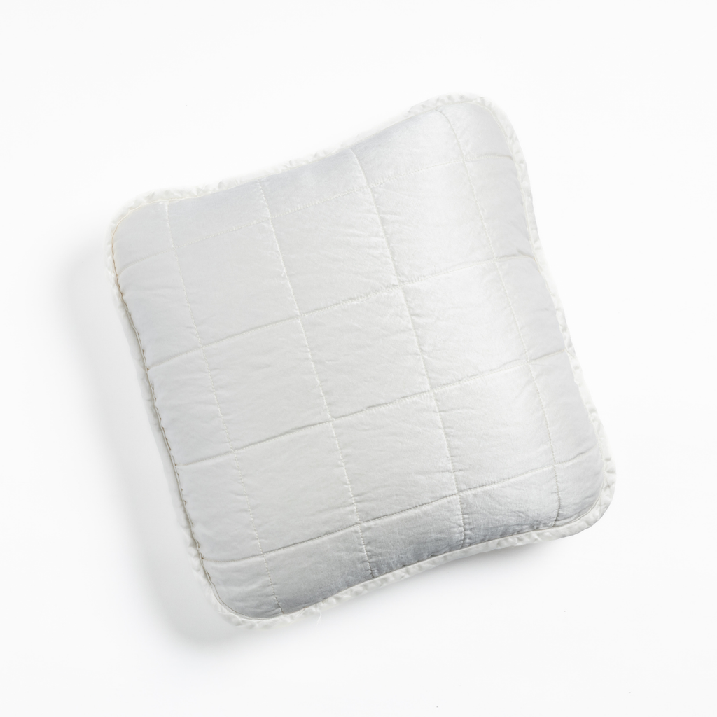 Sel Throw Pillow from Bella Notte Linens in the color White.