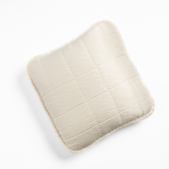 Sel Throw Pillow from Bella Notte Linens in the color Winter White.