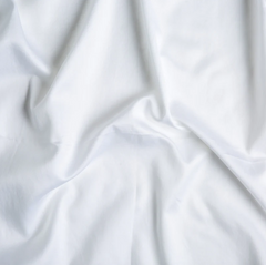 Bria Flat Sheet with Novola Lace from Bella Notte Linens in the color White.