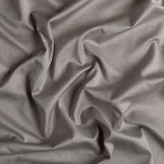 Bria Pillowcase with Novola Lace from Bella Notte Linens in the color Fog.