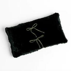 Carmen Lumbar Pillow from Bella Notte Linens in the color Juniper.