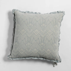 Trettino 24x24 Throw Pillow from Bella Notte Linens in the color Cloud.