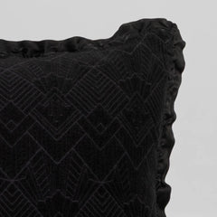 Trettino 24x24 Throw Pillow from Bella Notte Linens in the color Corvino.
