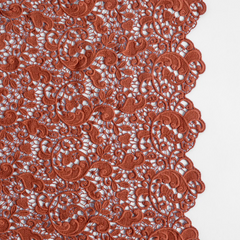 Allora Bed Scarf from Bella Notte Linens in the color Autumn.