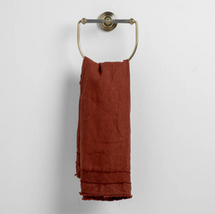 Austin Guest Towel from Bella Notte Linens in the color Autumn.