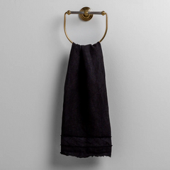 Austin Guest Towel from Bella Notte Linens in the color Corvino.