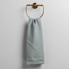 Austin Guest Towel from Bella Notte Linens in the color Eucalyptus.