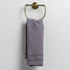 Austin Guest Towel from Bella Notte Linens in the color French Lavender.