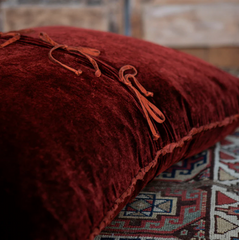 Carmen Accent Pillow from Bella Notte Linens in the color Autumn.