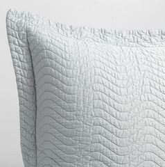 Cirillo Accent Pillow in Cloud from Bella Notte Linens.