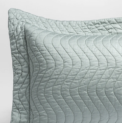 Cirillo Accent Pillow in Eucalyptus from Bella Notte Linens.
