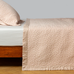Cirillo Coverlet in Pearl from Bella Notte Linens.