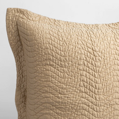 Cirillo Lumbar Pillow from Bella Notte Linens in the color Honeycomb.