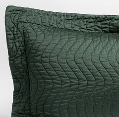 Custom Cirillo Lumbar Pillow in Juniper from Bella Notte Linens.