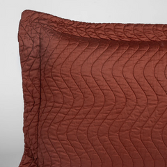 Cirillo Sham in Autumn from Bella Notte Linens.