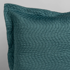 Cirillo Sham in Cenote from Bella Notte Linens.
