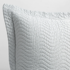 Cirillo Sham in Cloud from Bella Notte Linens.