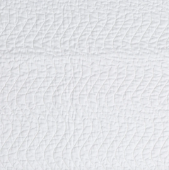 Cirillo Sham in White from Bella Notte Linens.
