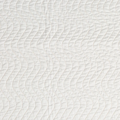Cirillo Sham in Winter White from Bella Notte Linens.