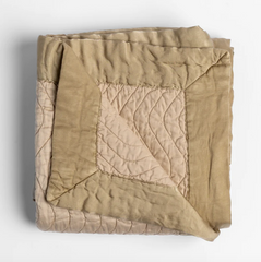 Cirillo Throw Blanket in Honeycomb from Bella Notte Linens.
