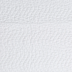 Cirillo Throw Blanket in White from Bella Notte Linens.