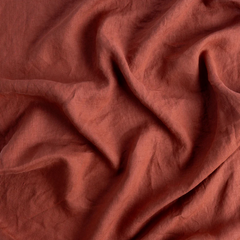 Linen Bolster from Bella Notte Linens in the color Autumn.