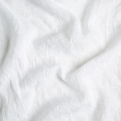 Linen Whisper Guest Towel from Bella Notte Linens in the color White.