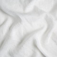 Linen Whisper Guest Towel from Bella Notte Linens in the color Winter White.