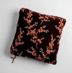 Lynette 18x18 Throw Pillow from Bella Notte Linens in the color Autumn. 