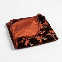 Lynette Baby Blanket from Bella Notte Linens in the color Autumn.