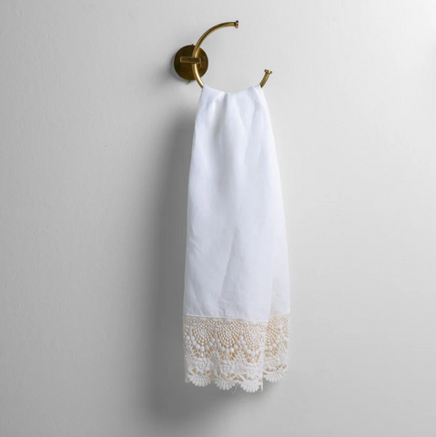 Mattine Lace Guest Towel